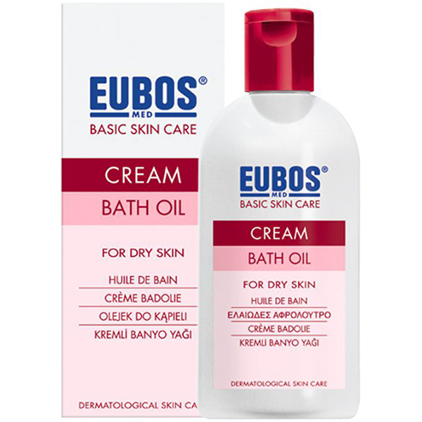 Sữa Tắm Dạng Dầu Không Kiềm Cho Da Khô EUBOS Cream Bath Oil (200ml)