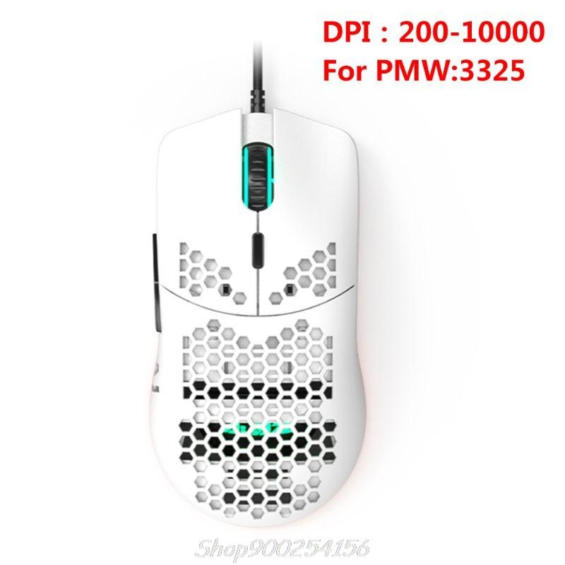 AJ390 Trọng Lượng Nhẹ Có Dây Rỗng Ra Chơi Game Mouce Chuột 6 DPI Có Thể Điều Chỉnh Cho Windows 2000/XP//vista/7/8/10 Hệ Thống Au19 20