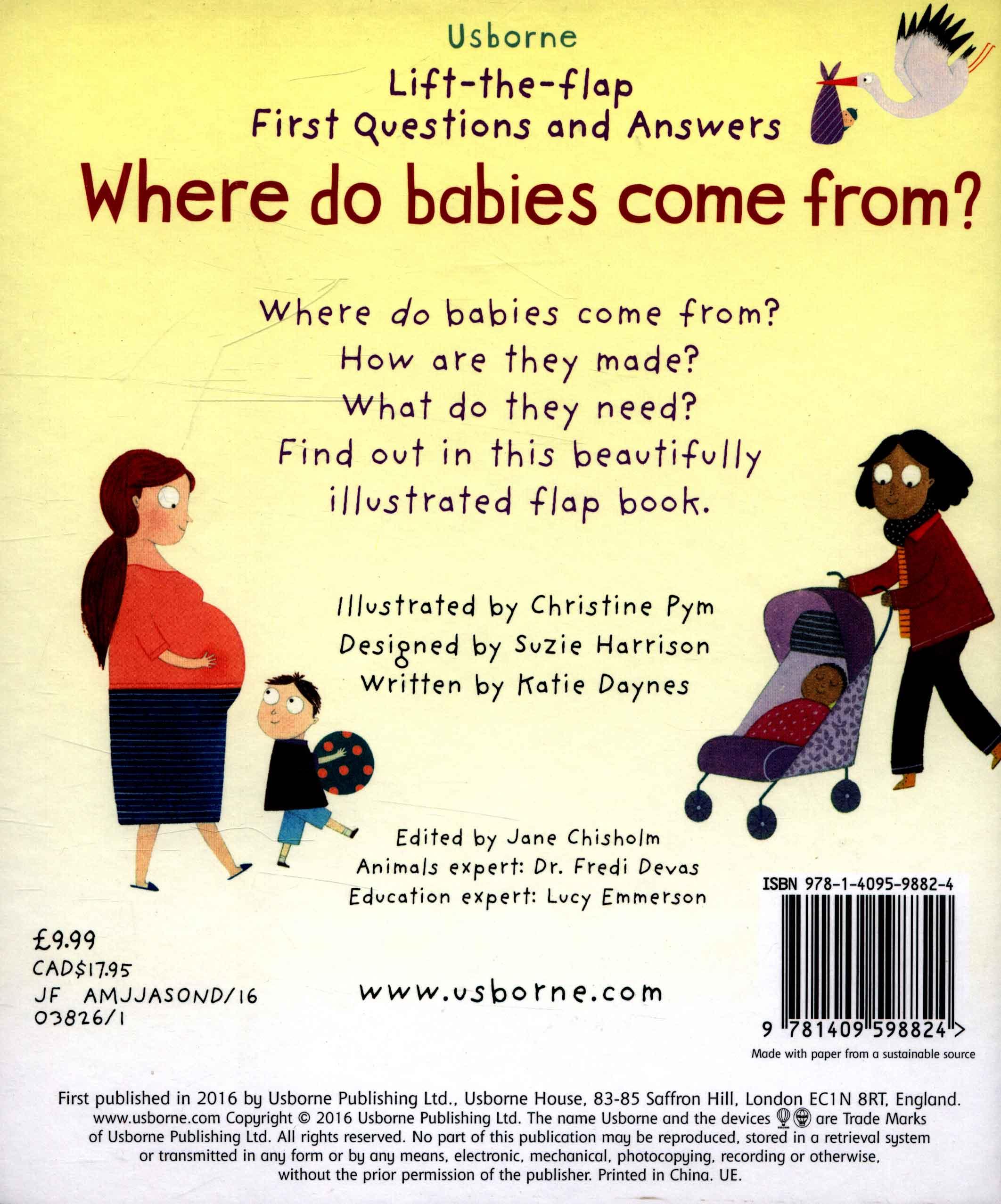 Usborne Where do babies come from?