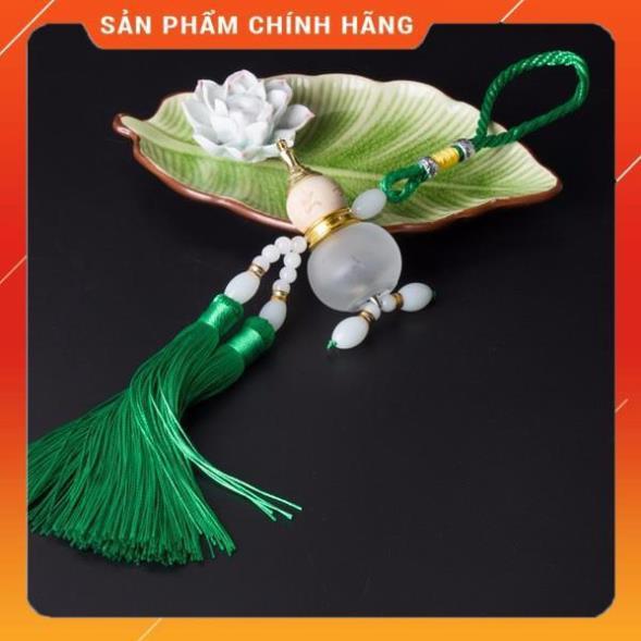 (HÀNG HOT SIÊU CHÂT) Bình Hồ Lô Phong Thủy Đựng Nước Thơm Treo Ô Tô(đỏ)- 206244-1