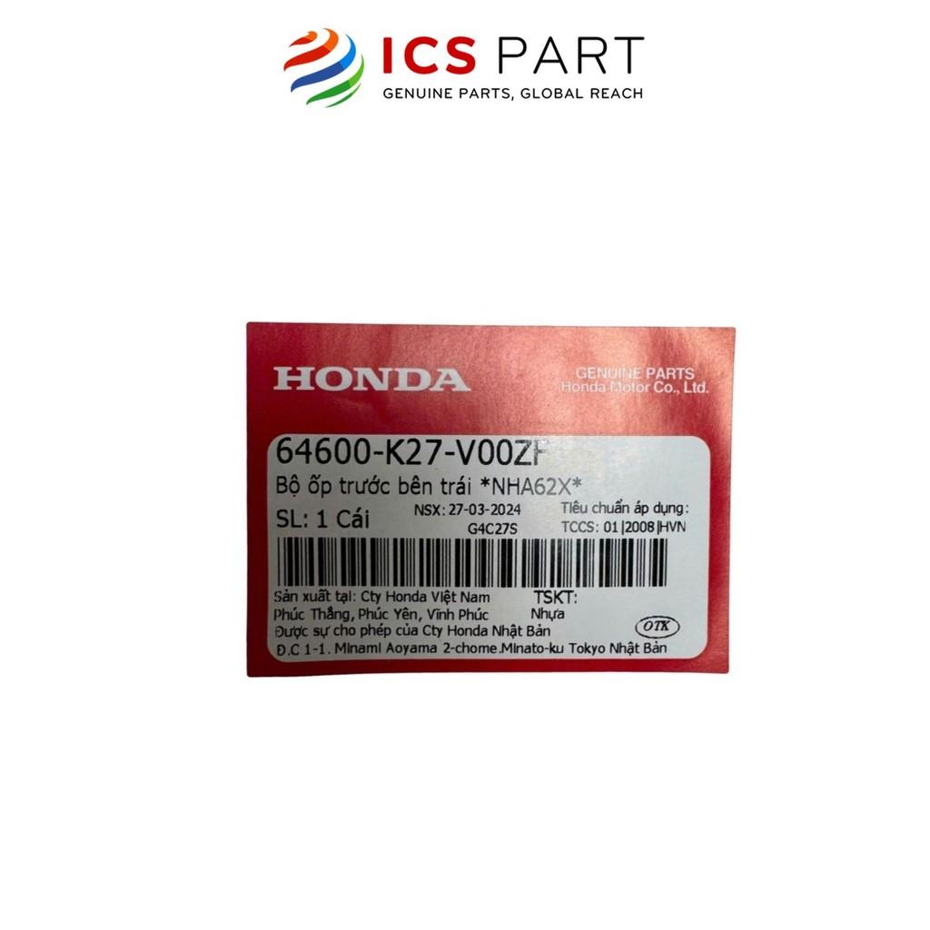 Cánh Yếm Ngoài Trái HONDA Air Blade 125 Xám Nha62X (64600K27V00ZF)