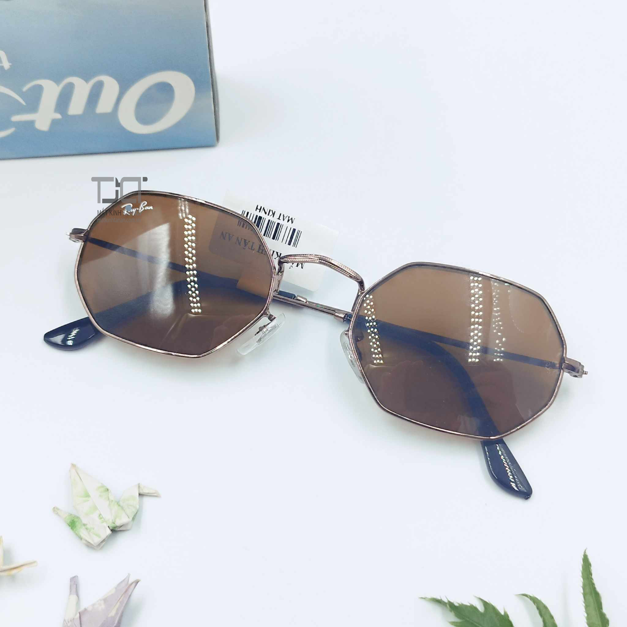 MẮT KÍNH NAM NỮ, phom  đa giác, phom tròng nhỏ trendy, tròng kính thuỷ tinh