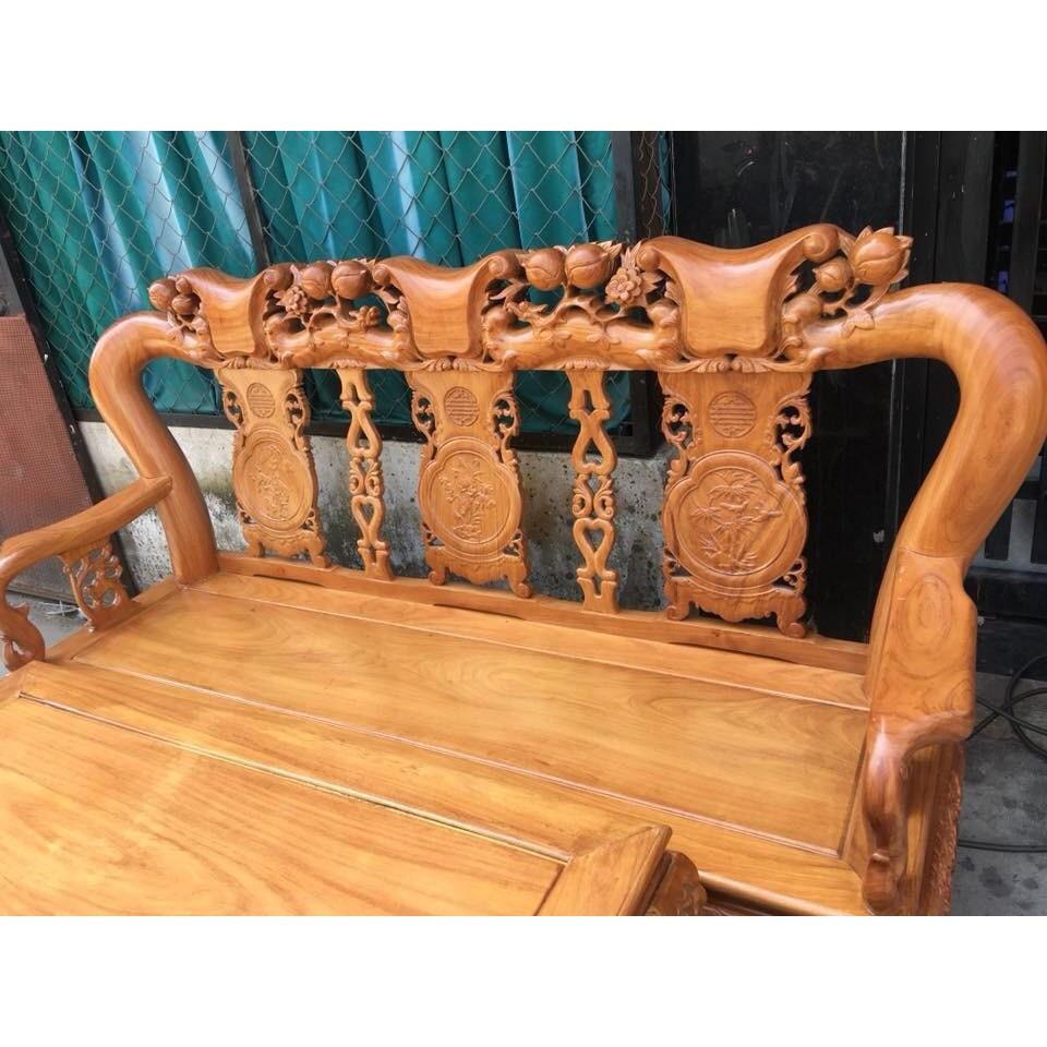 Bộ bàn ghế Minh Quốc Đào gỗ Gõ Đỏ