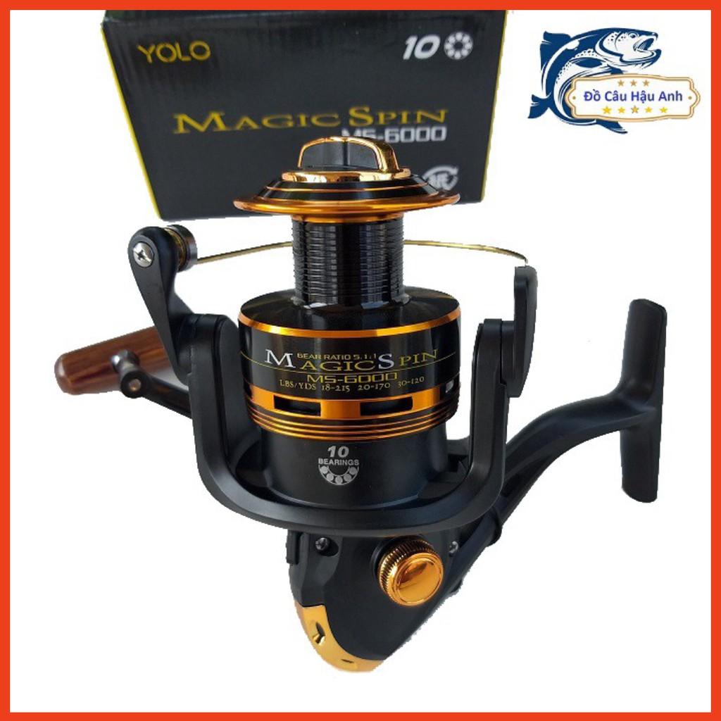 Máy câu cá Yolo Magic Spin 3000 - 6000 siêu khỏe chất lượng cao