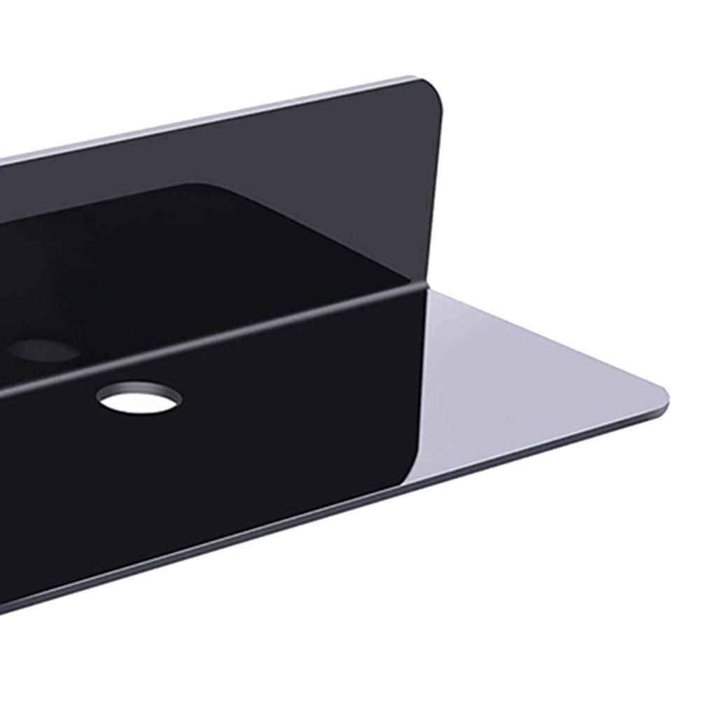 2x Acrylic Floating Wall Rack for Smart Speaker