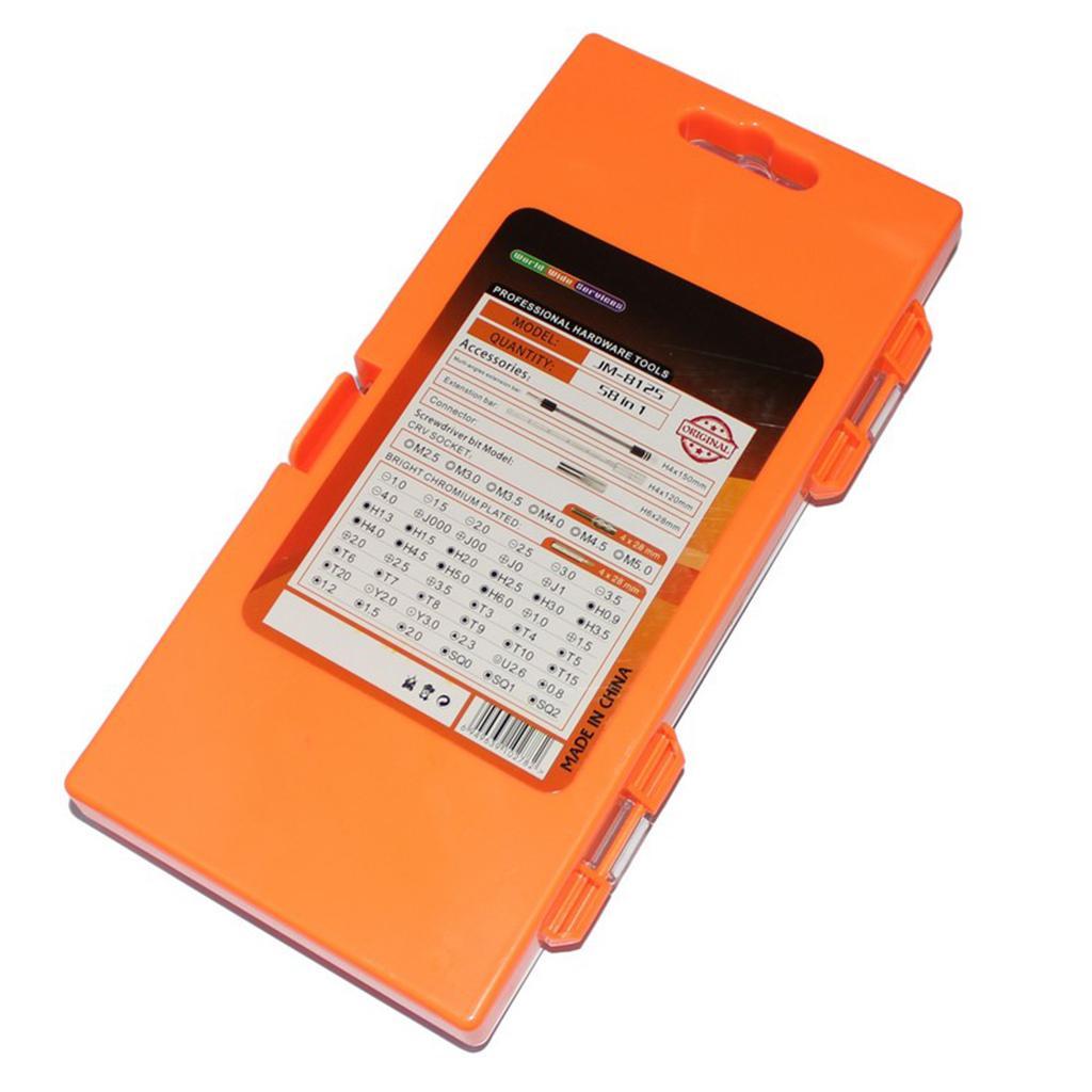 Screwdriver Set Ratchet Wheel Screw Driver Bit Tool Multi-Function 58 In 1