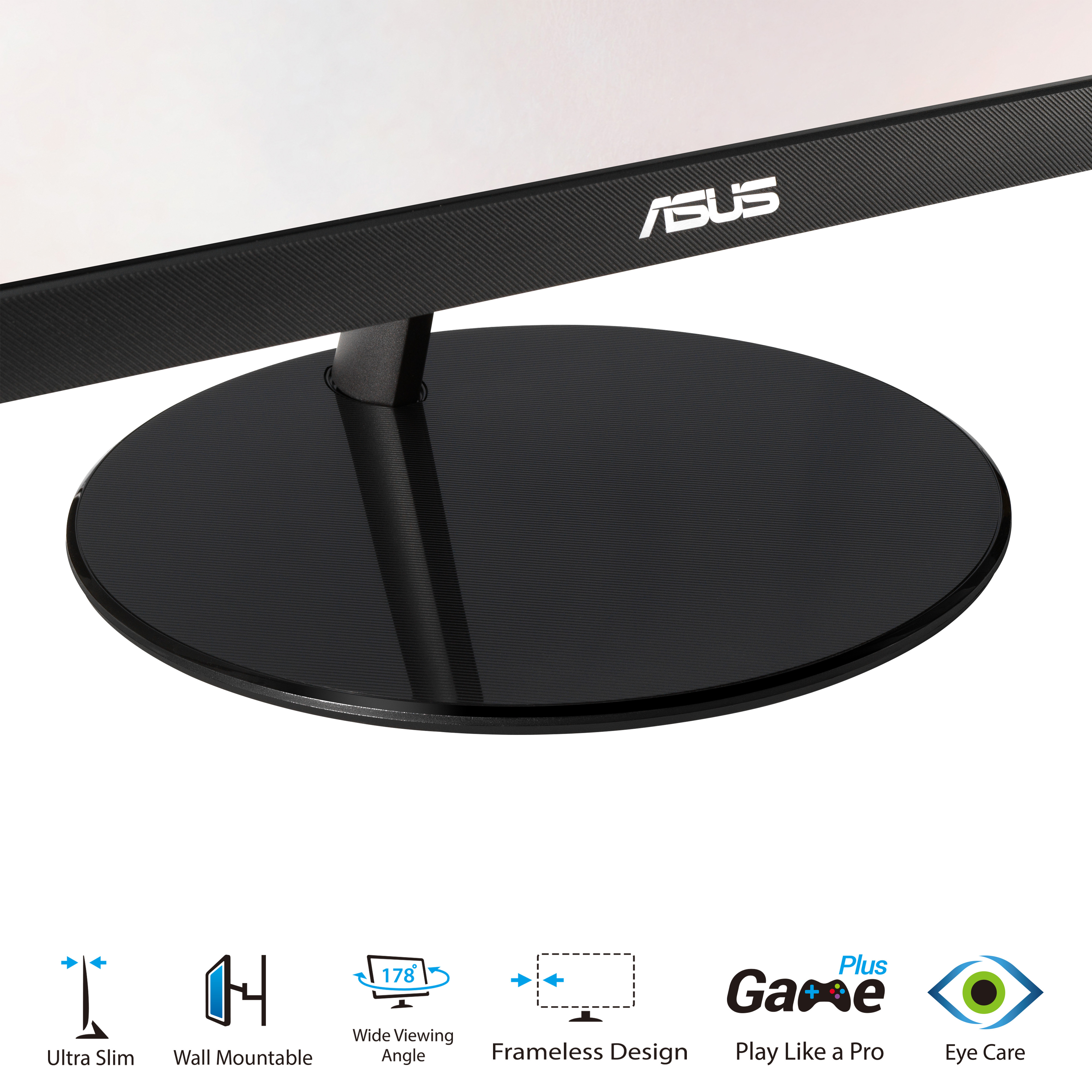 Màn Hình ASUS Bảo Vệ Mắt VL249HE 23,8'' Full HD (1920x1080) 5ms 75Hz IPS Adaptive-Sync/FreeSync - Hàng Chính Hãng