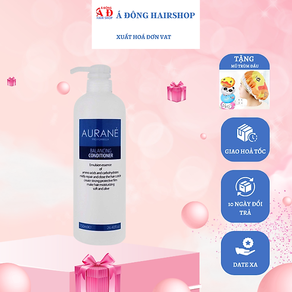 Dầu xả Aurane Balancing Conditioner dinh dưỡng siêu mêm mượt tóc 750ml