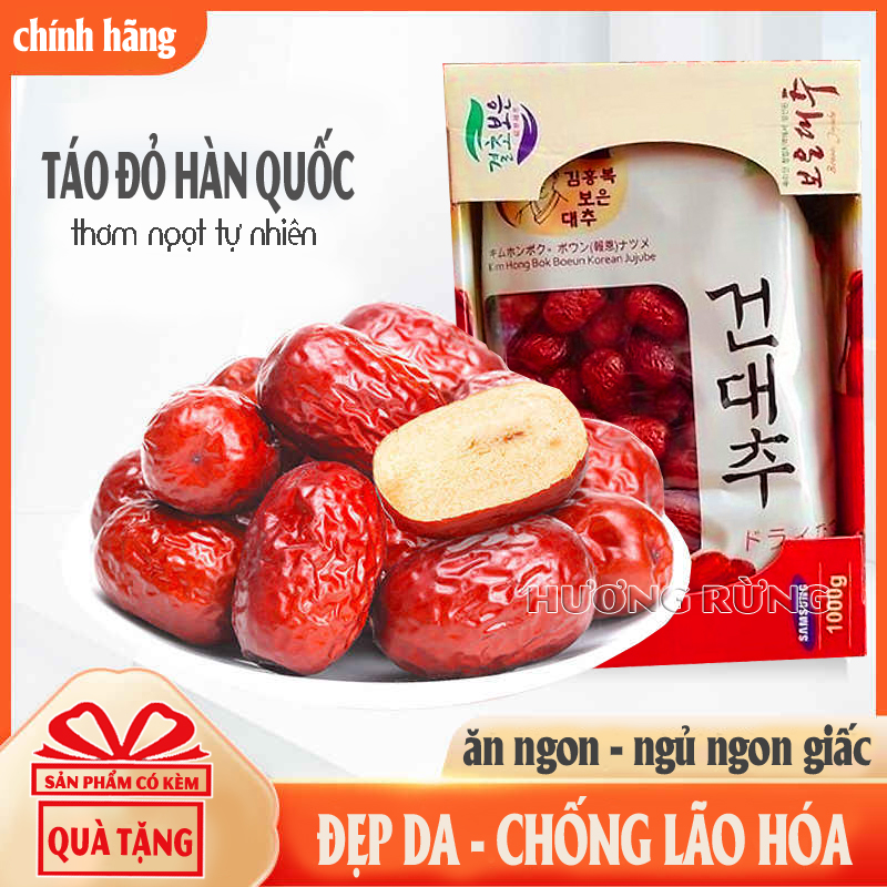 TÁO ĐỎ HÀN QUỐC hộp 1kg dẻo ngon tự nhiên, đẹp da ngăn ngừa lão hóa