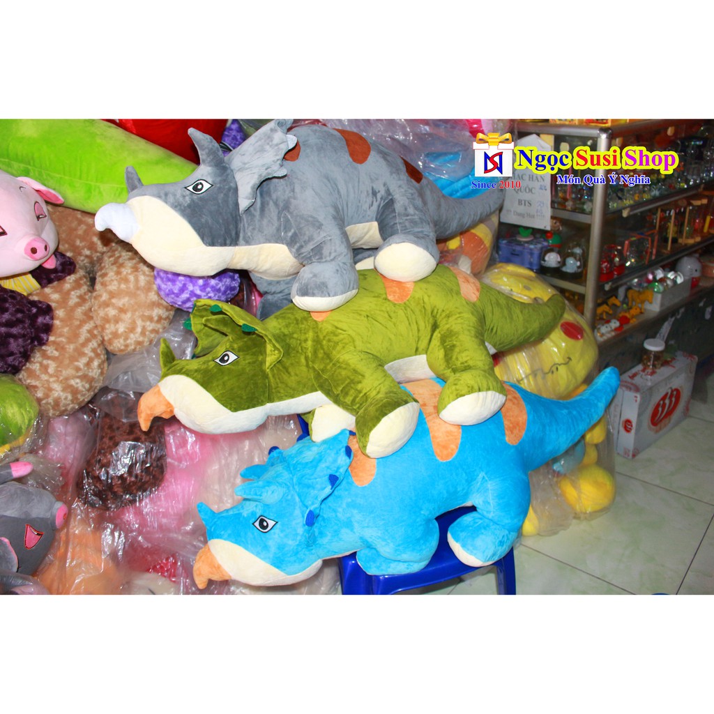 GỐI ÔM KHỦNG LONG 3 SỪNG KHỔNG LỒ