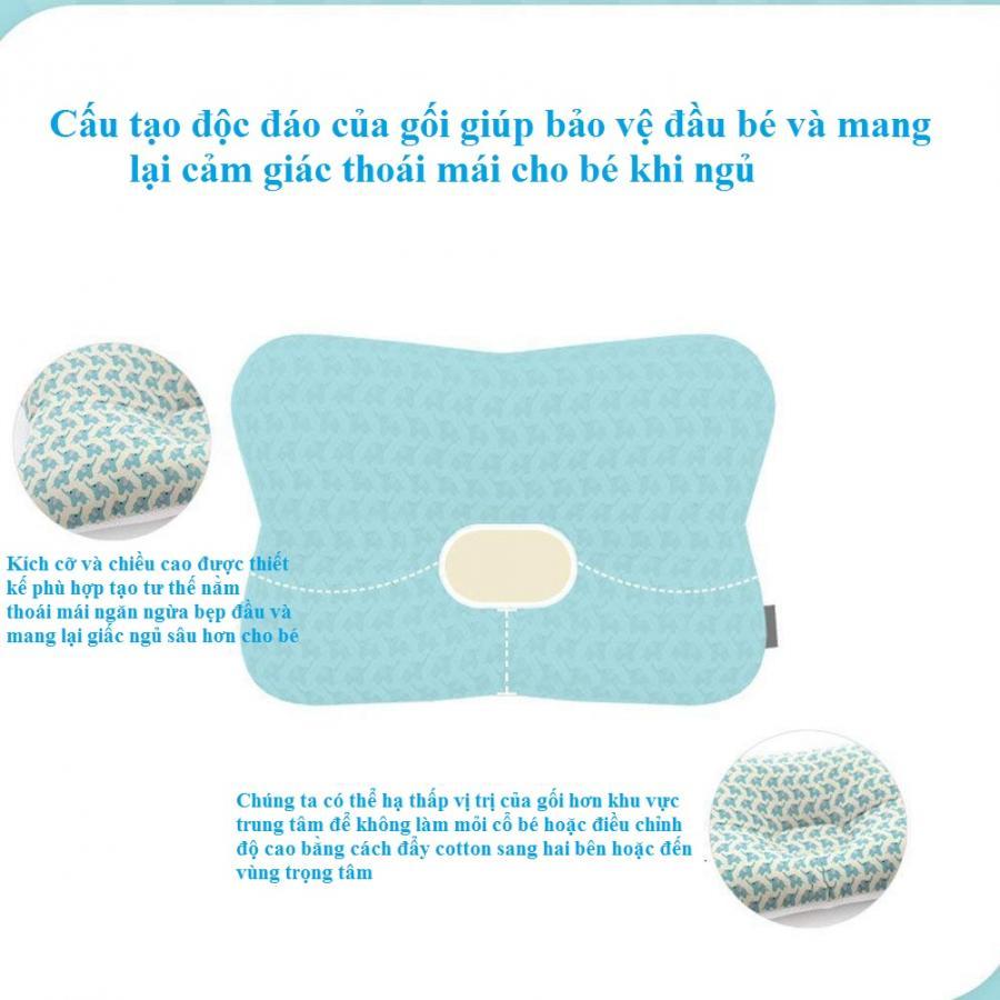 Gối ORGANIC cotton chống bẹt đầu AOBERST