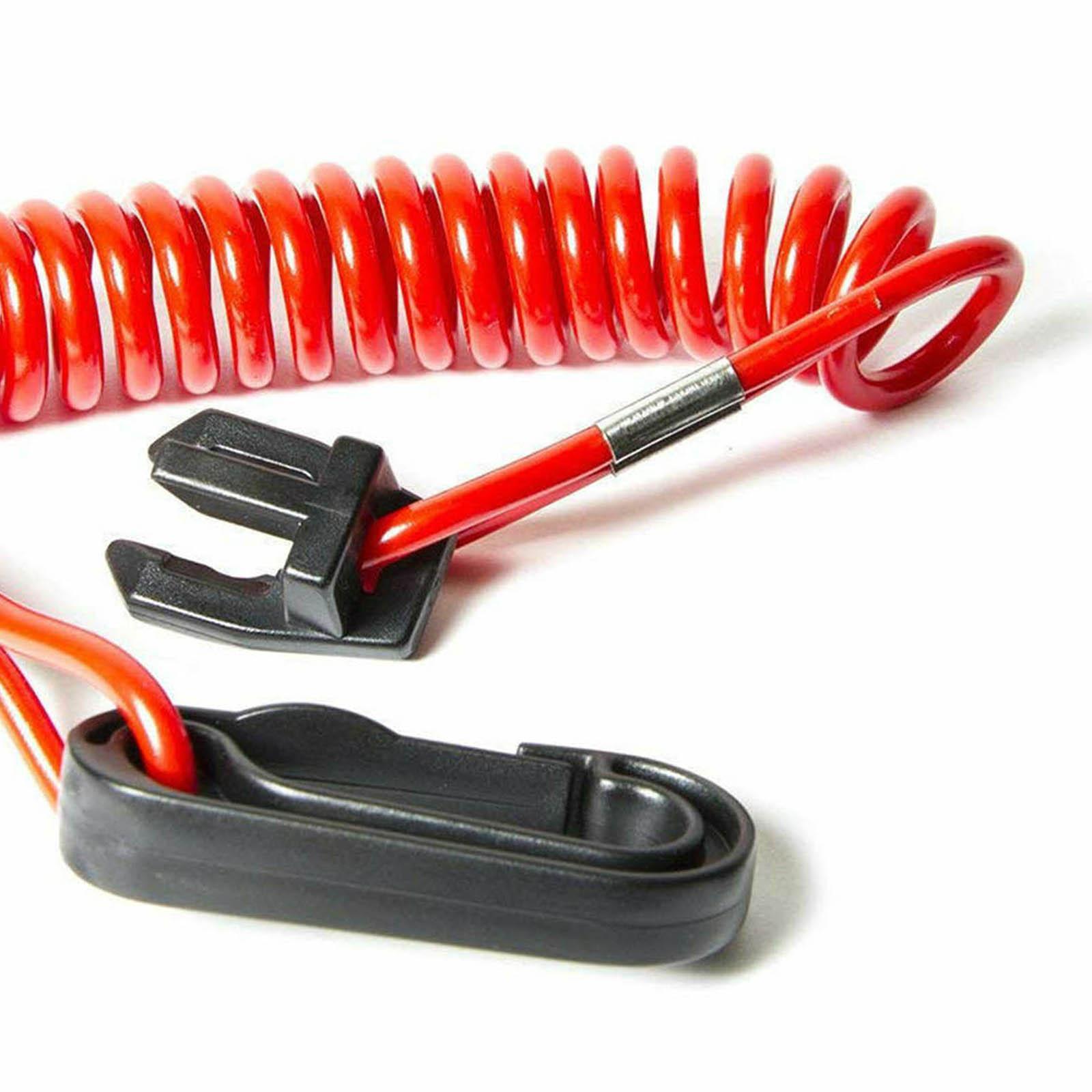 Safety Kill Stop Switch Lanyard, Kill Switch Marine Fit for for Evinrude Assy Assembly