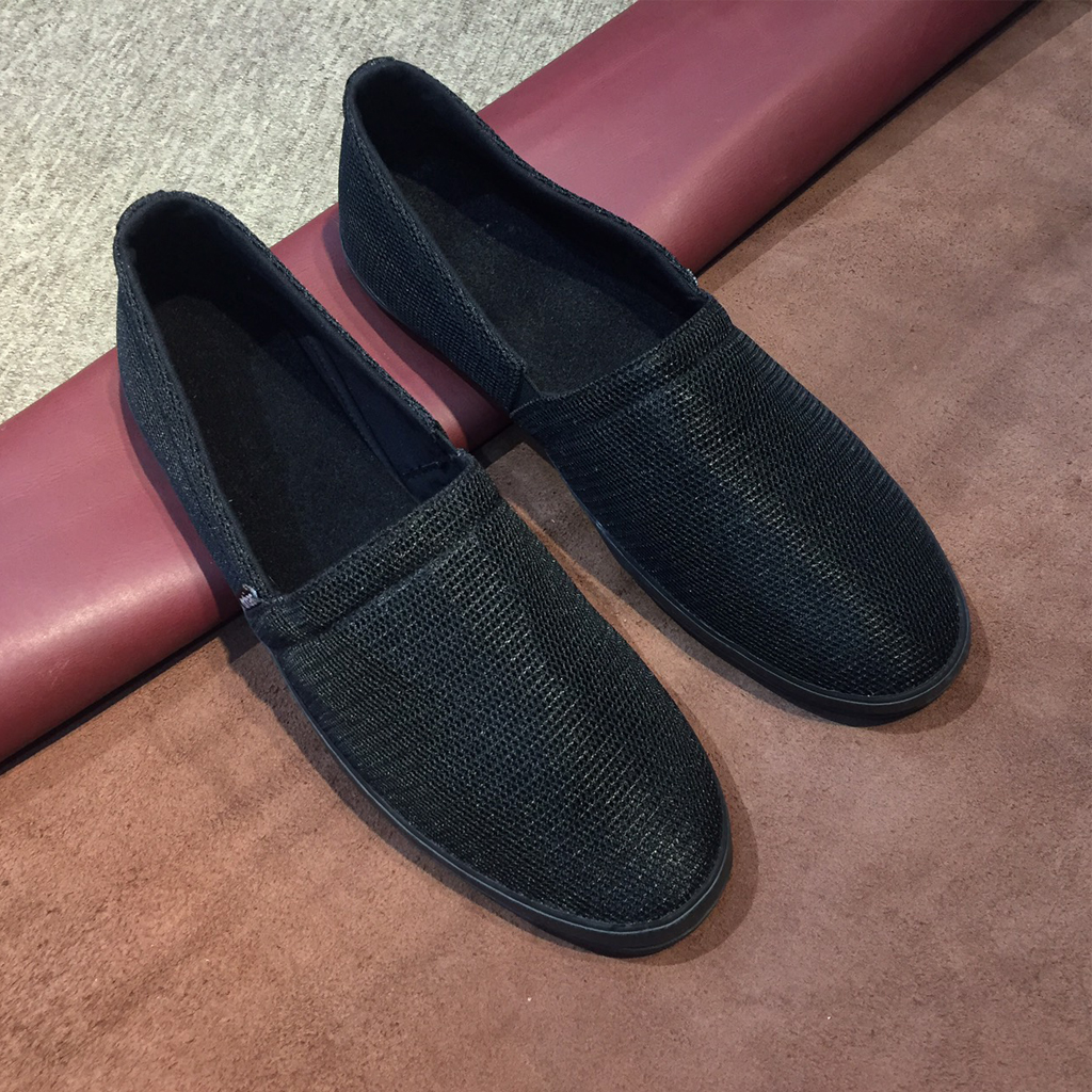 (Free Ship) Giày lười nam - Slip on nam vải - Mã MAN25