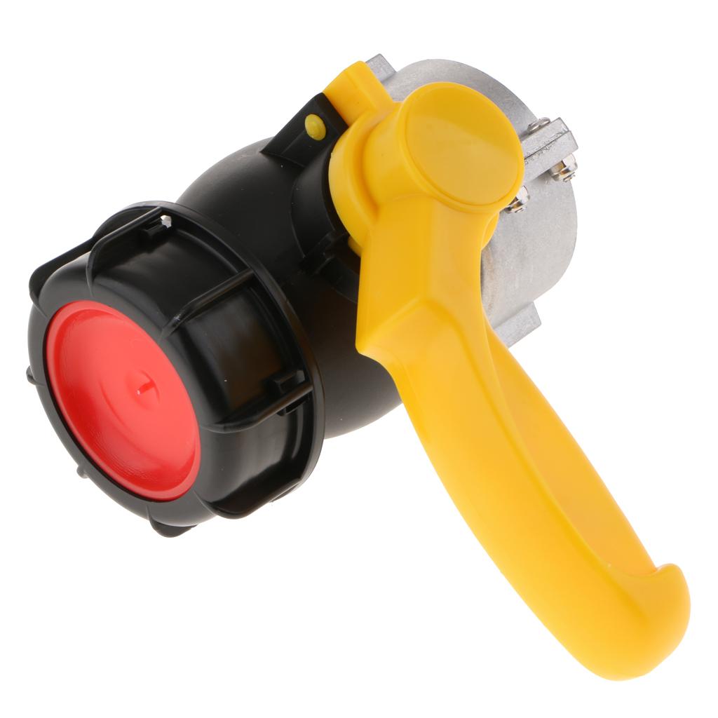 1000L IBC Túi Xe Tăng Thoát Adapter Van Bi 2.95  Cửa Hút Gió Đến 2  Ổ Cắm