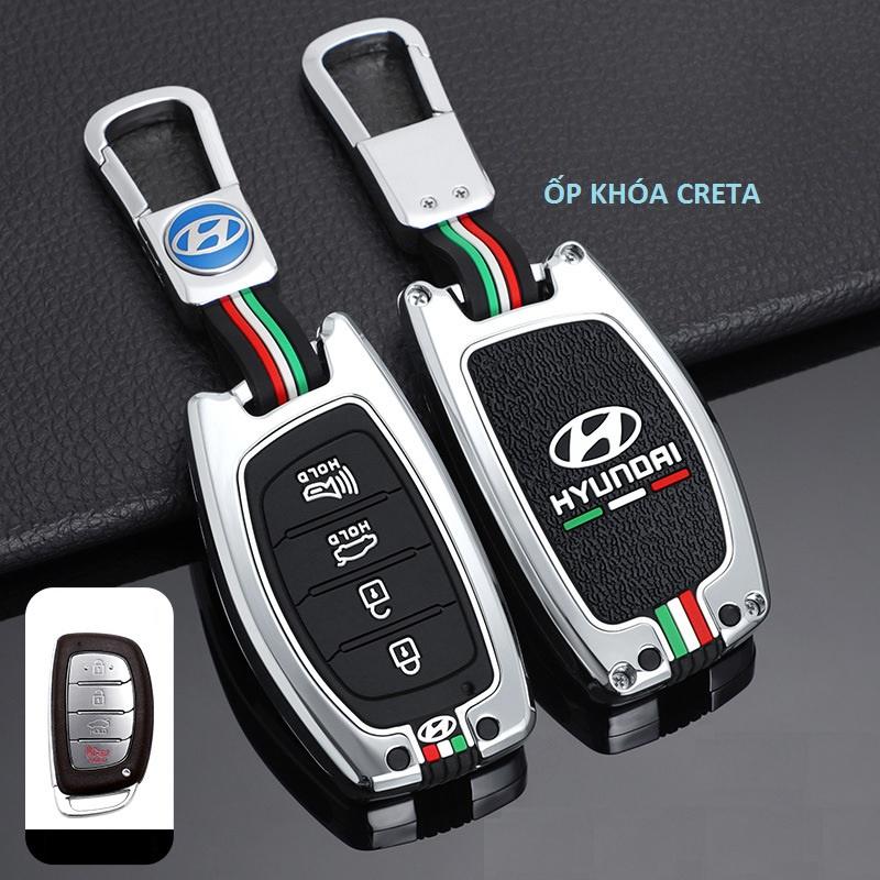 HN Ốp Chìa Khóa Xe Hyundai Creta 2022, 2023, Stargazer Hợp Kim