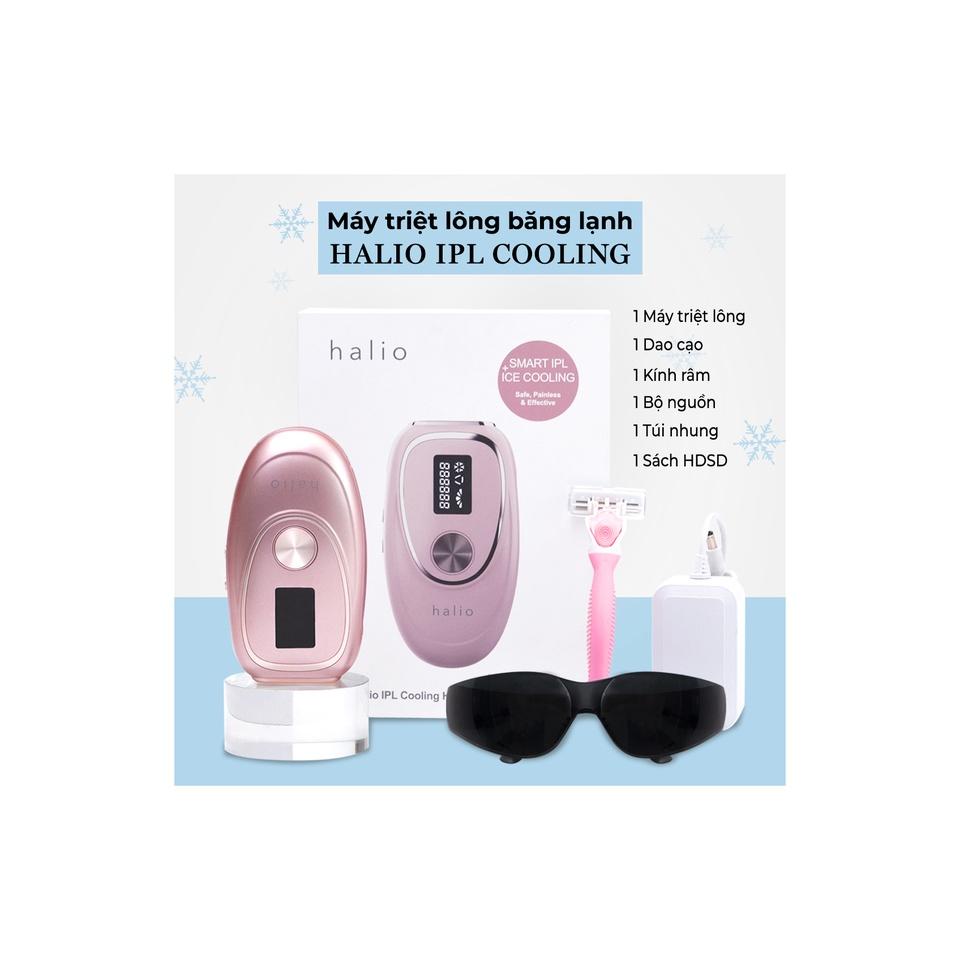 Máy Triệt Lông Lạnh Cá Nhân Halio IPL Cooling Hair Removal Device