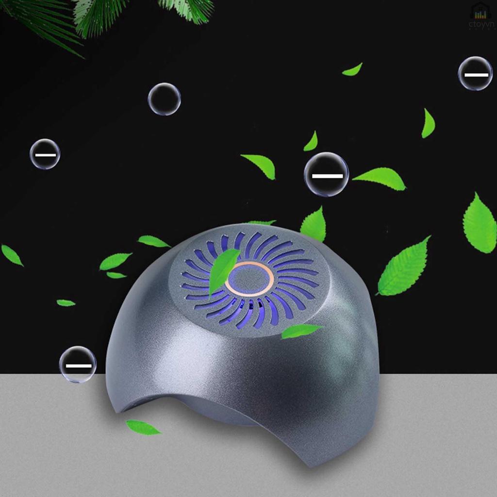 Máy lọc không khí ozone mini có đèn báo hiệu giao diện USB