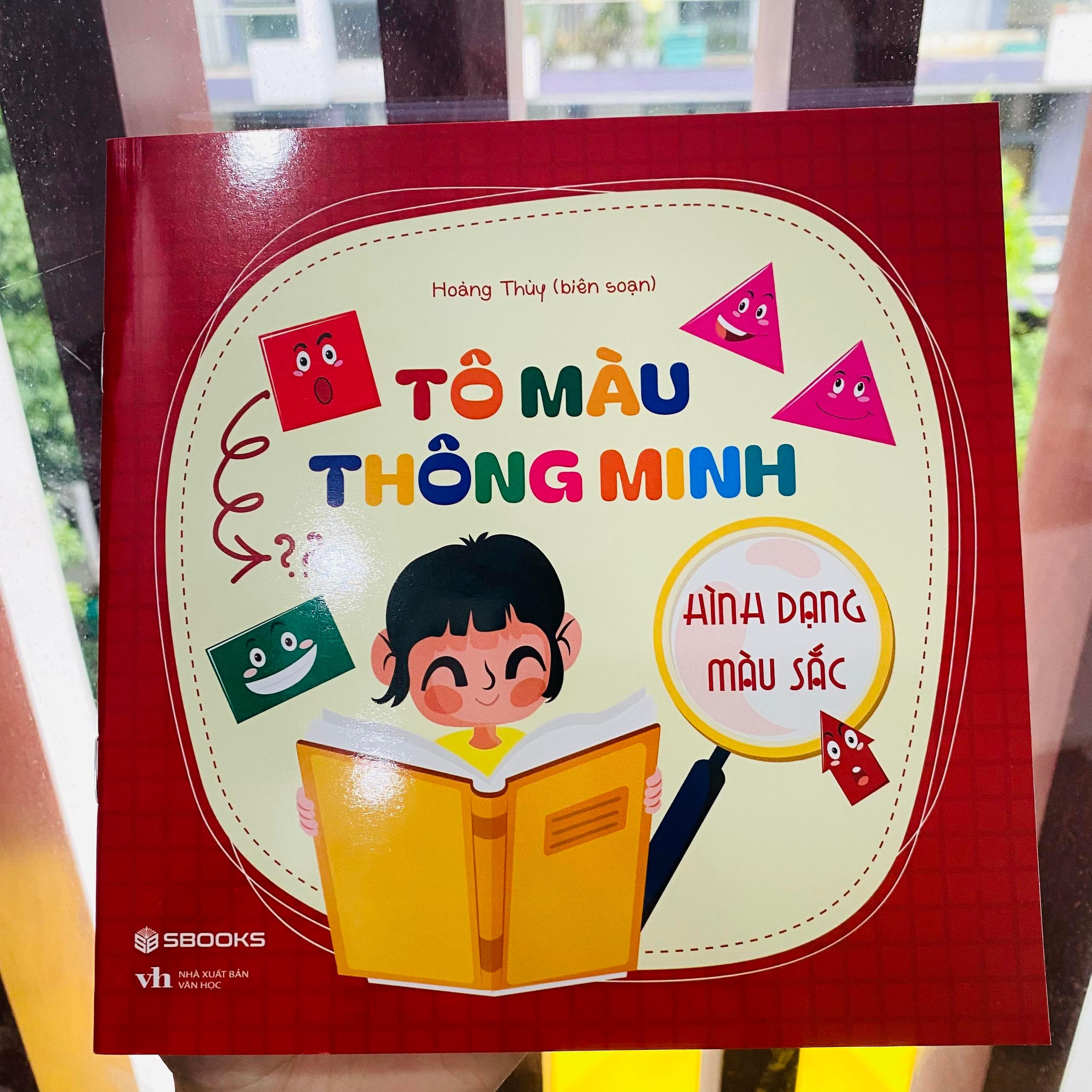 Sách - Bộ 9 Cuốn Sách Tô Màu Thông Minh - SBOOKS