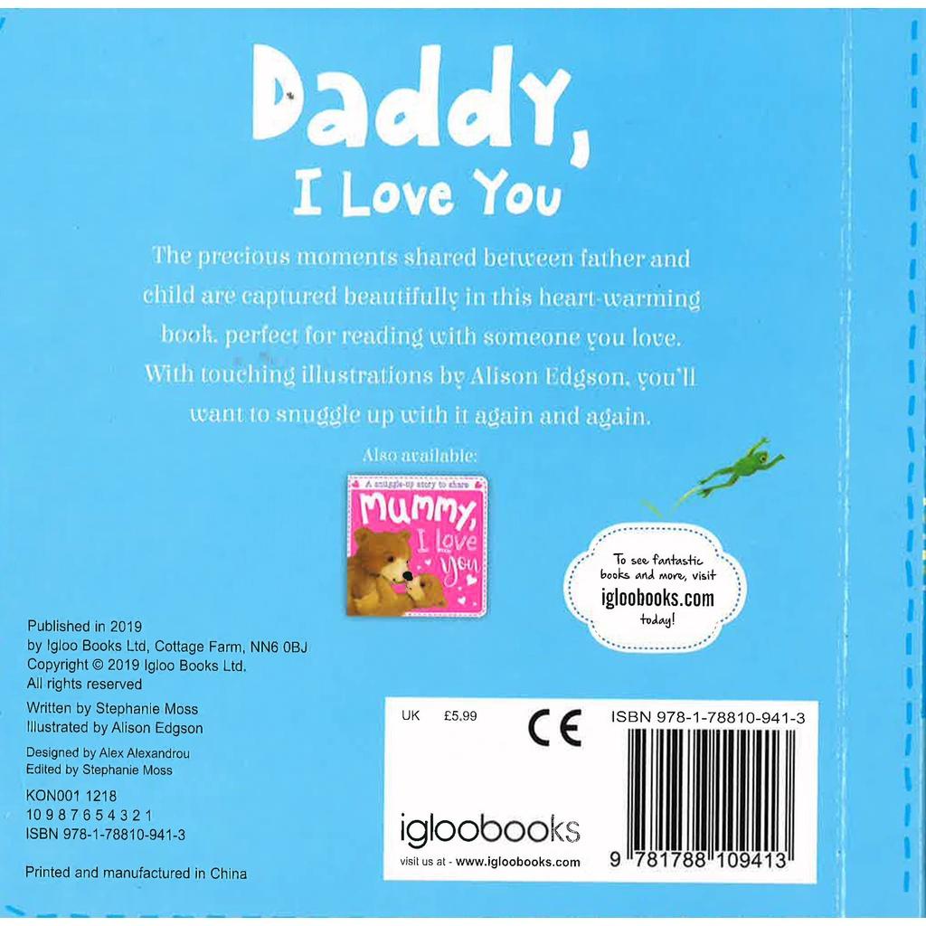 Daddy, I Love You – Board Book Sparkles