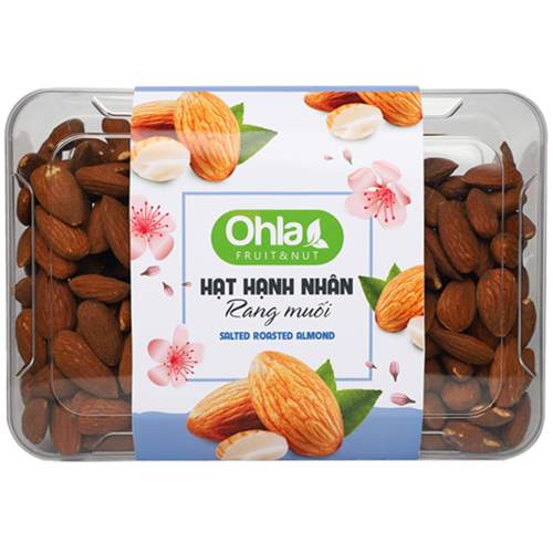 Hạnh nhân rang muối Ohla - 400gr