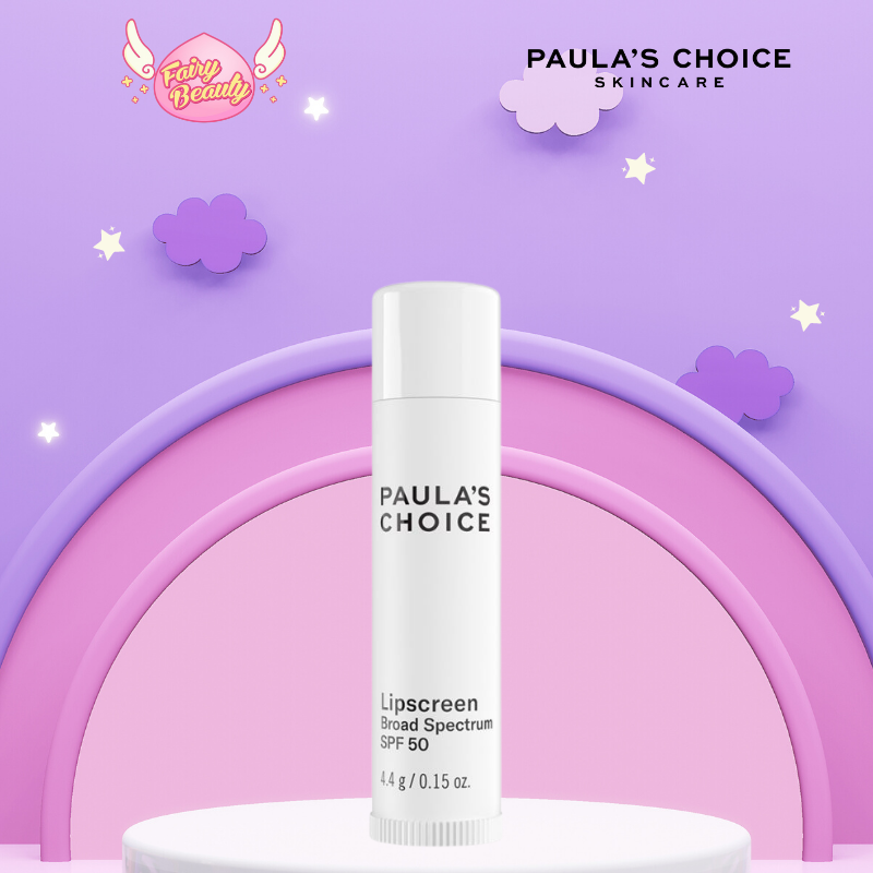 Son dưỡng môi chống nắng không màu và cải thiện bong tróc Paula's Choice LipScreen Broad Spectrum SPF 50
