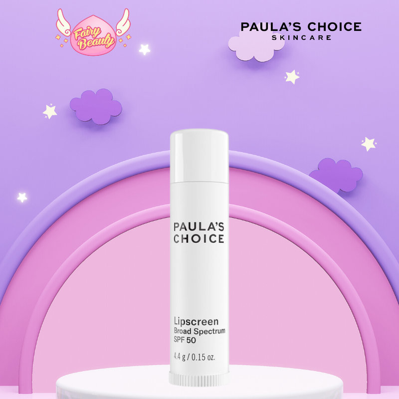 Son dưỡng môi chống nắng không màu và cải thiện bong tróc Paula's Choice LipScreen Broad Spectrum SPF 50 (Mã 2560)