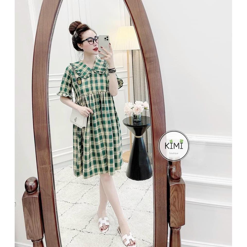 Váy bầu đẹp - Đầm bầu suông-Váy bầu thời trang thiết kế freesize từ 45 đến 70kg