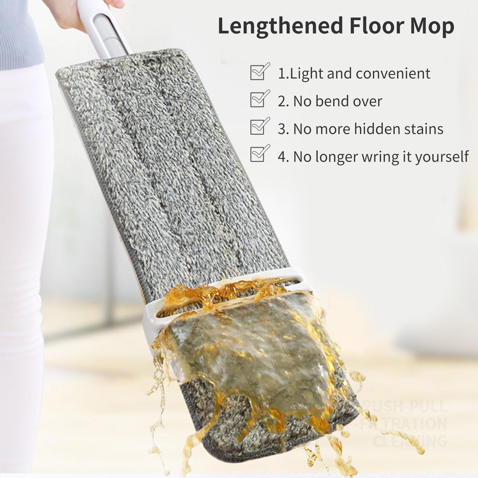 Cây lau sàn dạng sợi nhỏ với đầu xoay 180 với 2 miếng lau