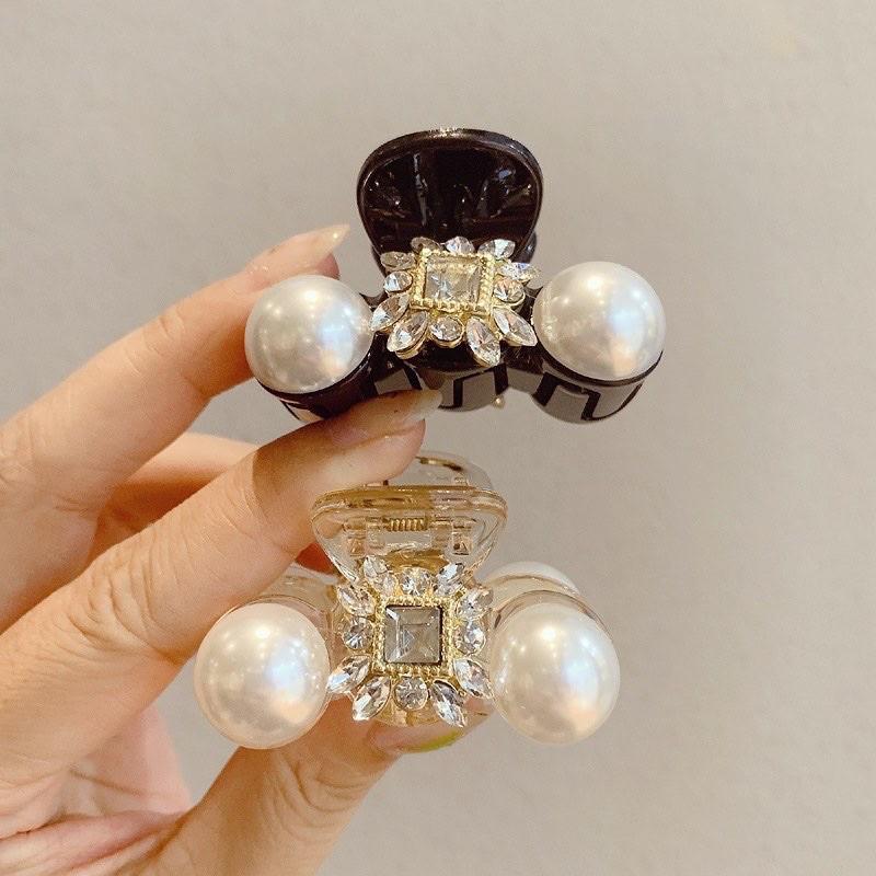 Kẹp trai đá vuông phong cách vintage bisou
