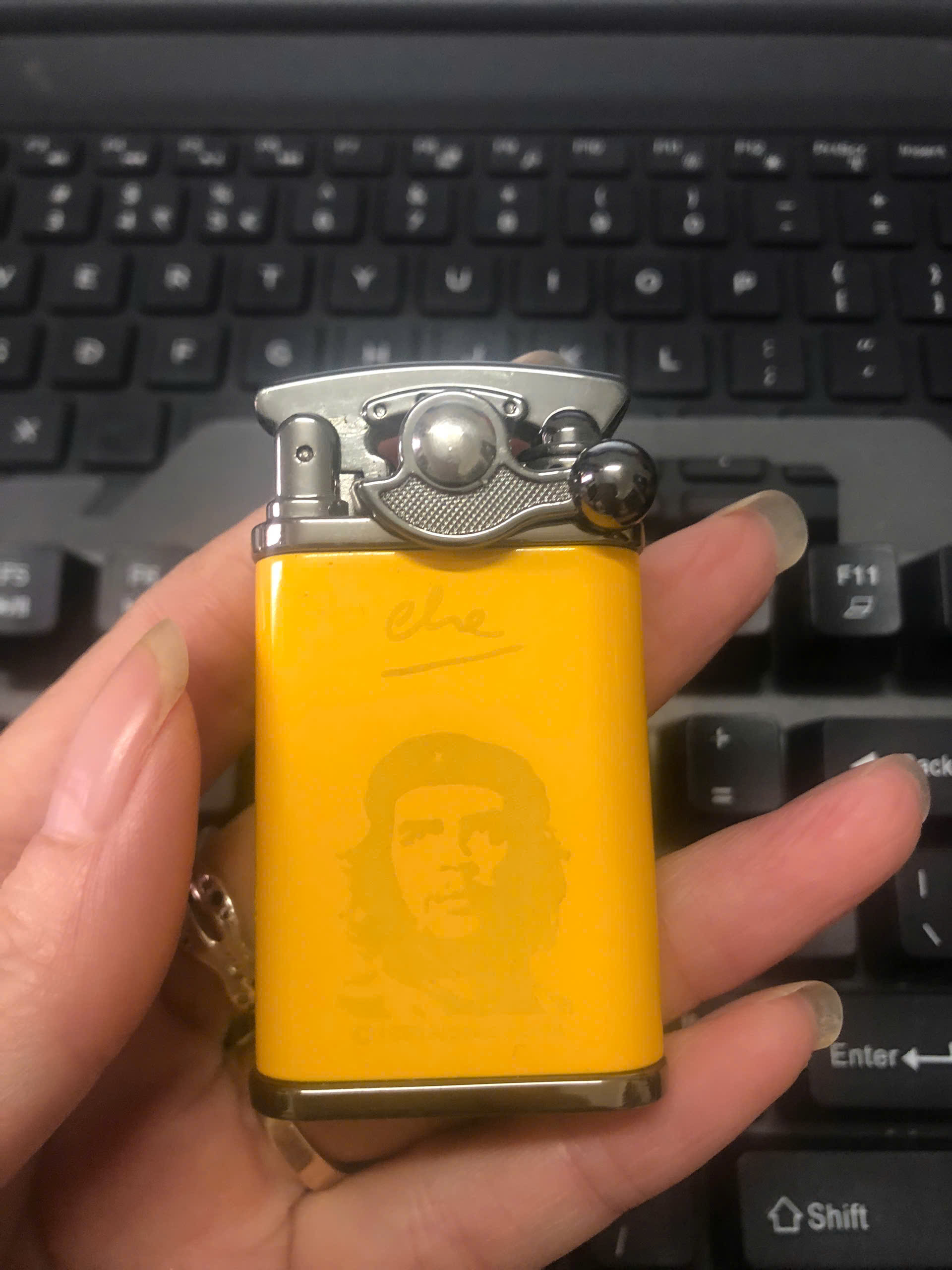 Vỏ Hộp Quet Bật Lửa Khò 1 Tia Đánh Lửa Tự Động COB-602