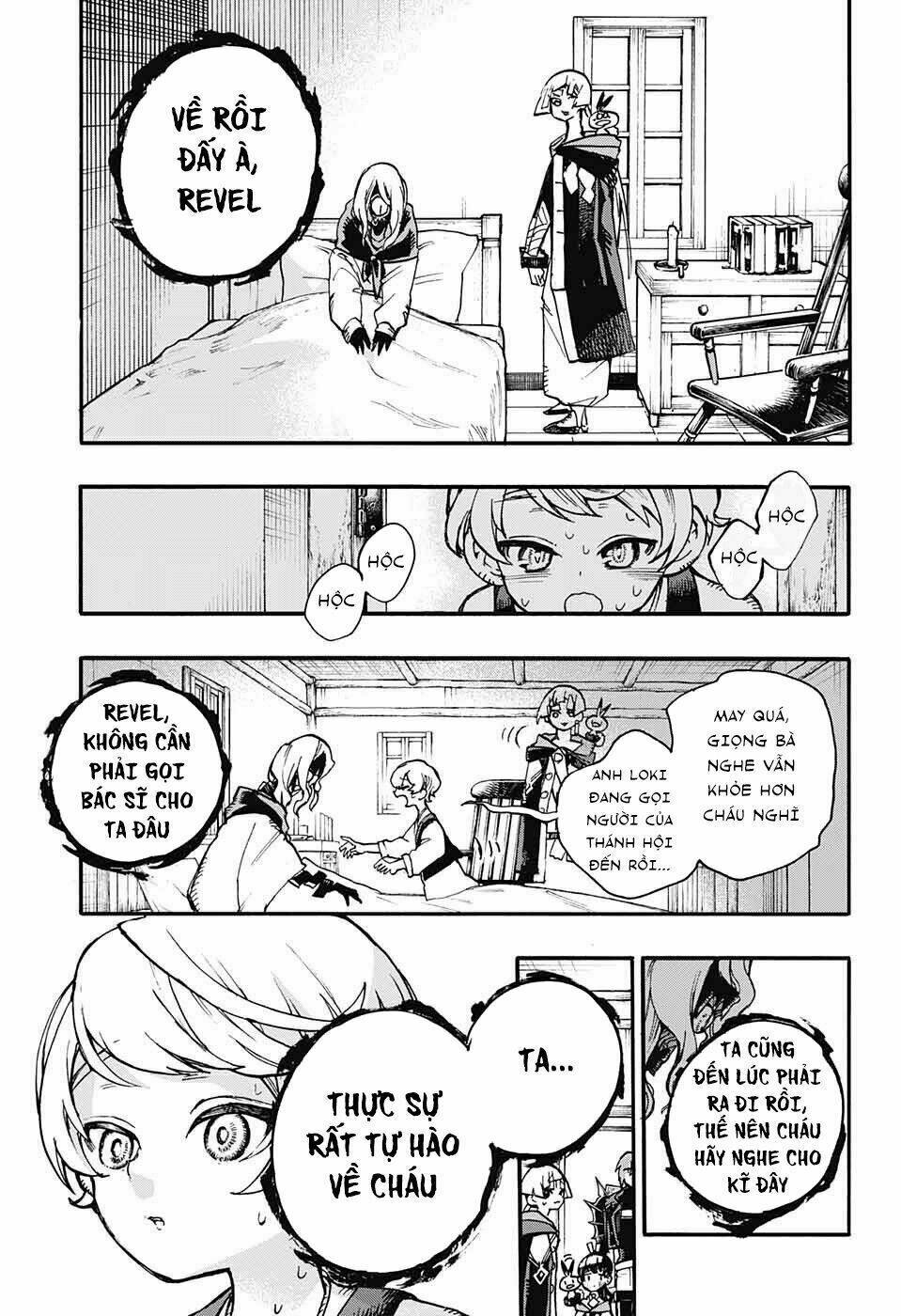 những bức họa quái dị của phù thủy chapter 14 23