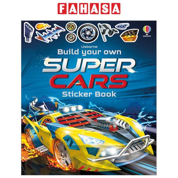 Build Your Own Supercars Sticker Book