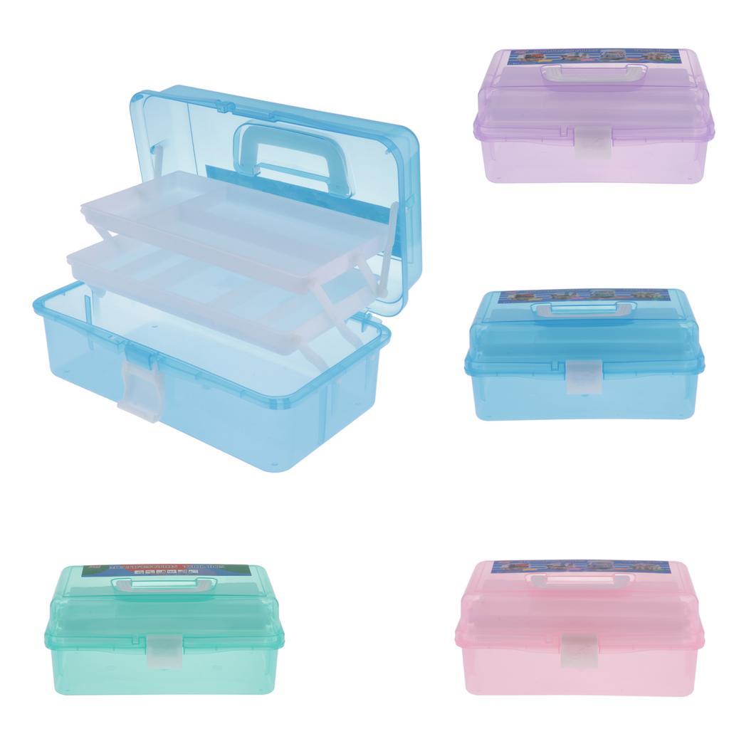 Large Three-layer Household Toolbox Pencil Box Picture Box Toolbox