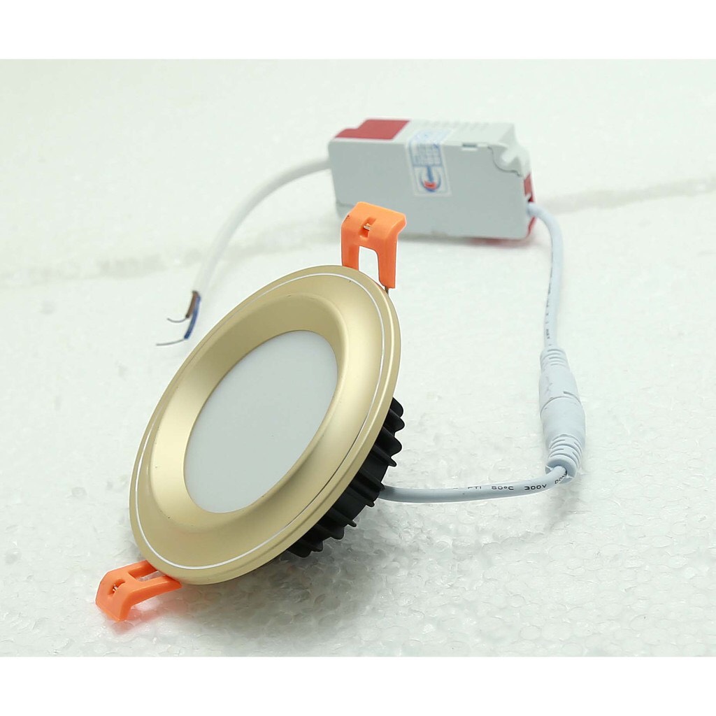 ĐÈN DOWLIGHT ÂM TRẦN 9W - LỖ KHOÉT 90mm 3 MÀU SIÊU SÁNG - ky46