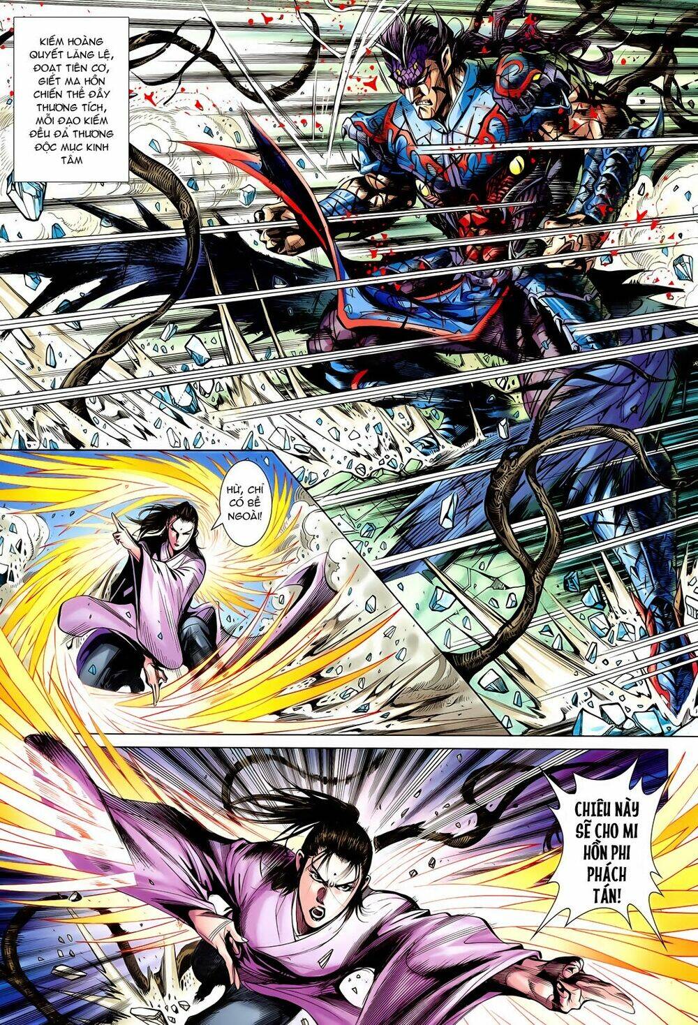 thần binh vấn thiên chapter 12 13