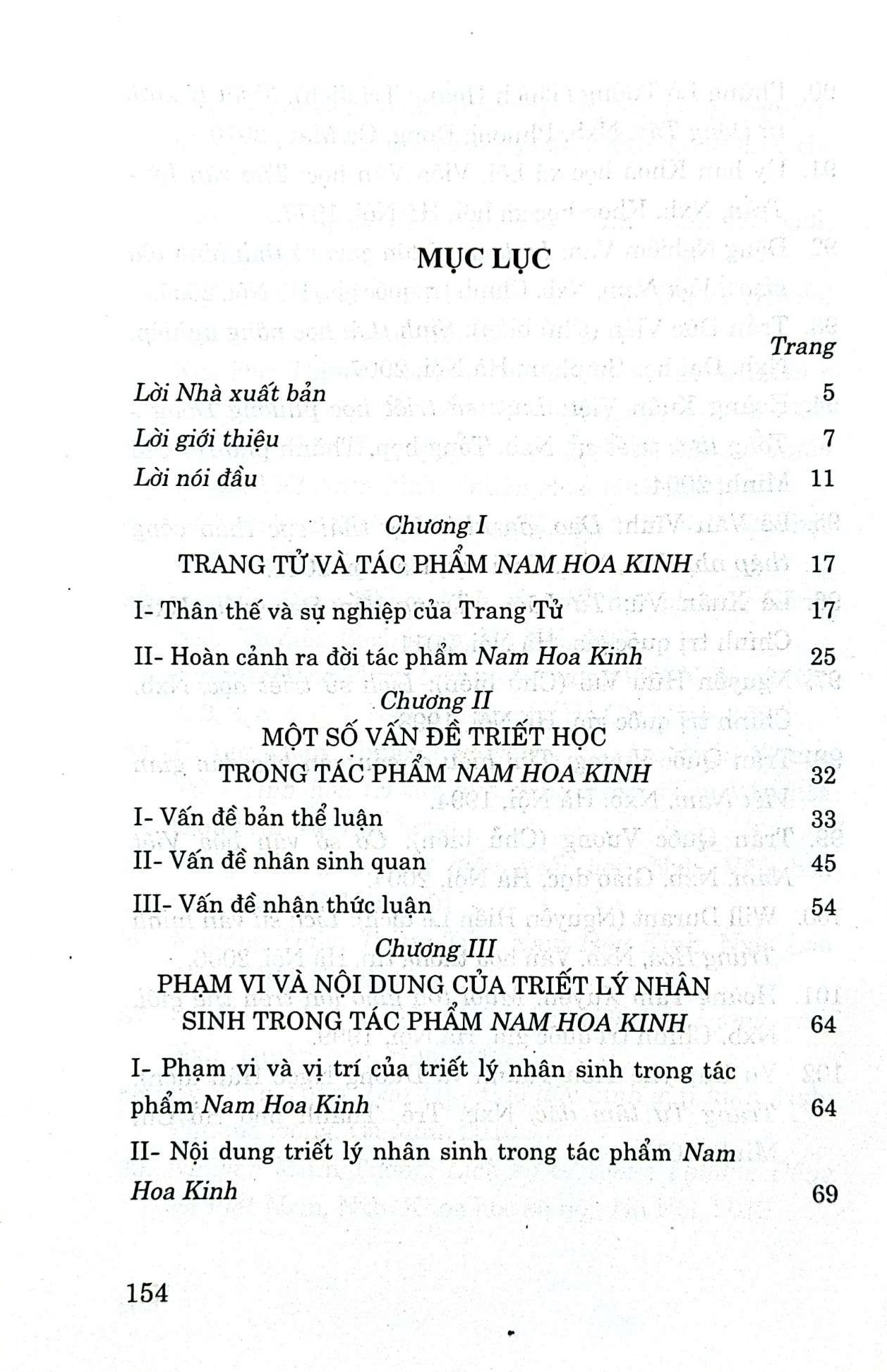 Triết lý nhân sinh của Trang Tử trong Nam Hoa Kinh