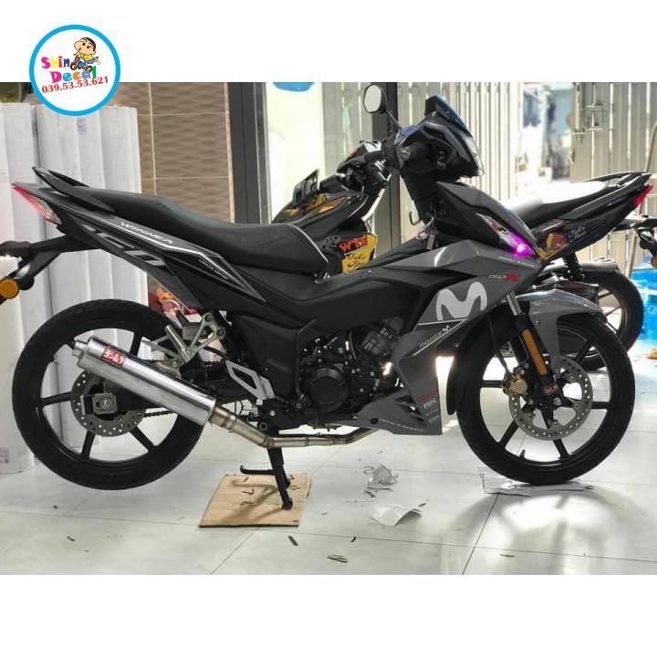 Tem rời winner MOVISTAR dán xe xám xi măng