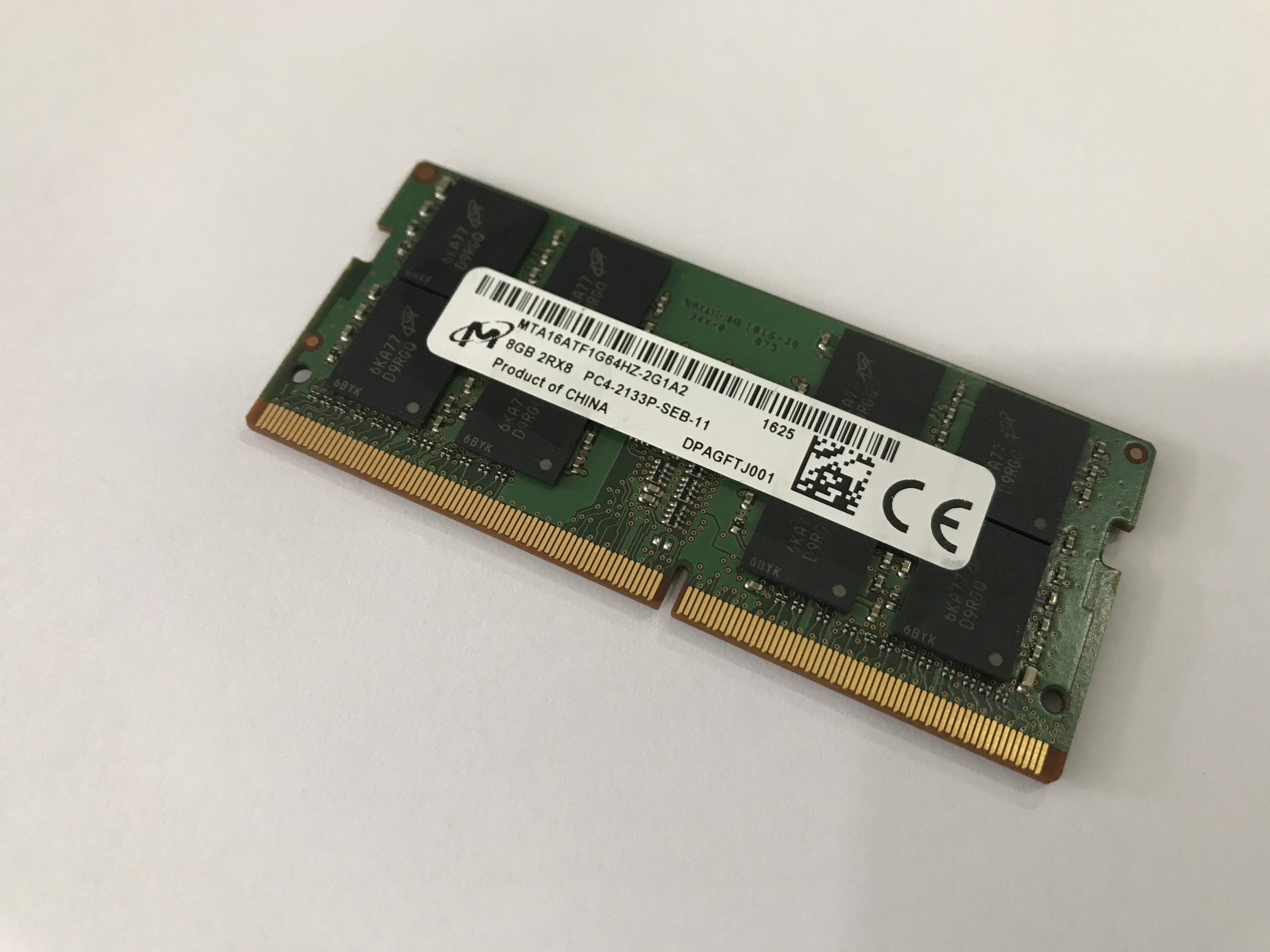 RAM Laptop Micron 8GB DDR4 Bus 2133 - Hàng Nhập Khẩu