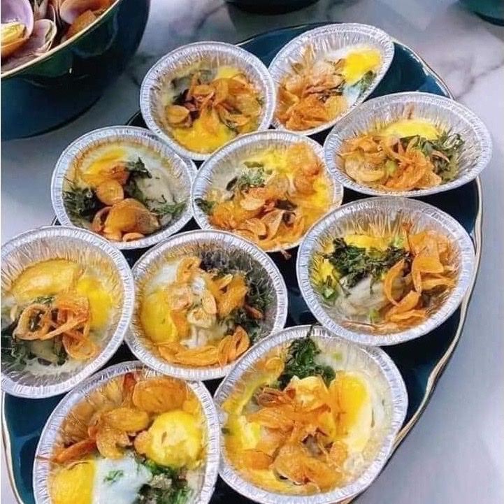Combo 100 chén giấy bạc lót khuôn nướng bánh , hàu Tart trứng , bát đựng gia vị , nước chấm tiện lợi , khả năng chịu nhiệt cao chống dầu và chống bám bẩn , dễ tháo khuôn , an toàn và hợp vệ sinh