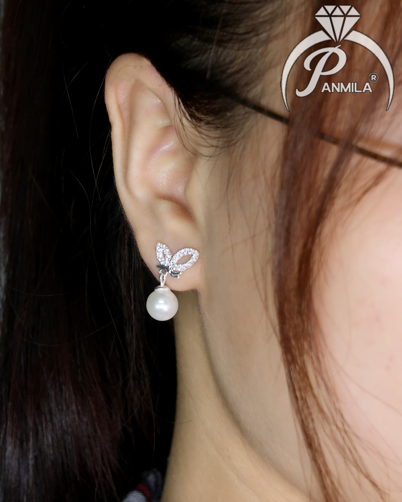 Bộ trang sức bạc nữ cánh tiên Panmila