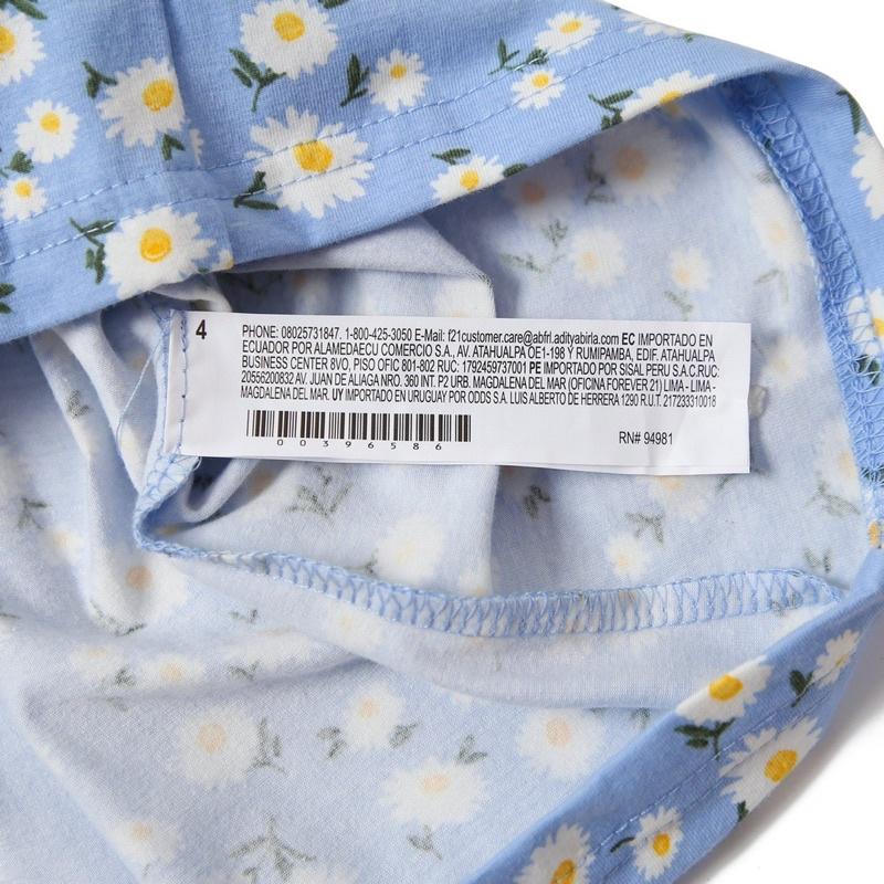 Đầm thun dáng A tay bồng f21 xuất xịn