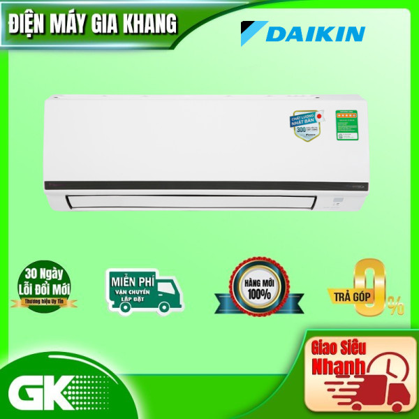 [Miễn phí công lắp] Model mới 2023 - Máy Lạnh Daikin Inverter FTKB25XVMV 1HP (9000BTU) - Tiết kiệm điện - Luồng gió Coanda - Độ bền cao - Chống Ăn mòn - Chống ẩm mốc - Làm lạnh nhanh - Hàng chính hãng