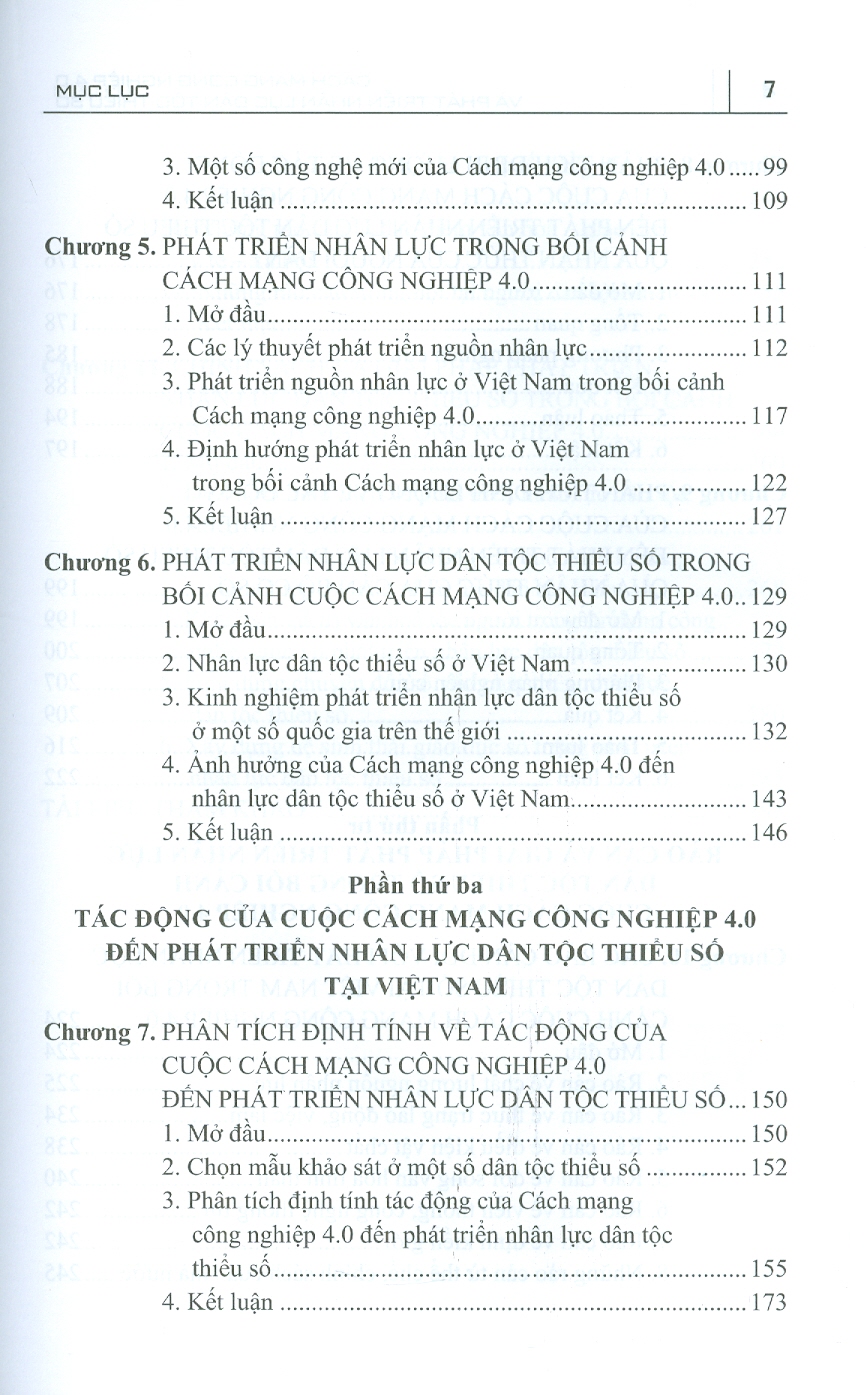 Cách Mạng Công Nghiệp 4.0 Và Phát Triển Nhân Lực Thiểu Số (Bìa cứng)