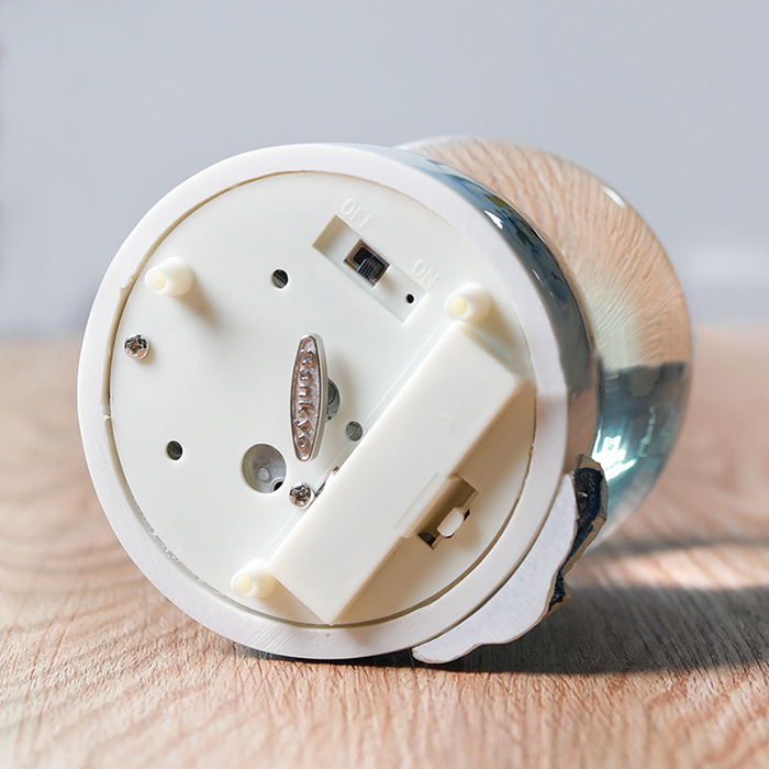 Hộp nhạc quả cầu tuyết giáng sinh kèm đế xoay tròn