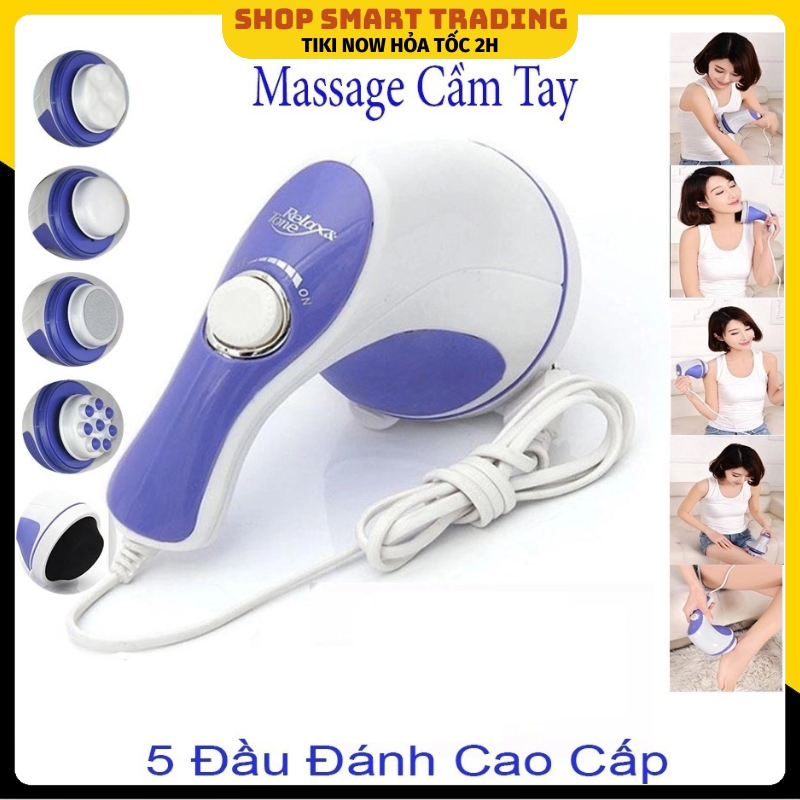 Máy massage cầm tay, Máy massage giảm bụng hiệu quả nhanh chóng, dễ dàng sử dụng cho mọi lứa tuổi