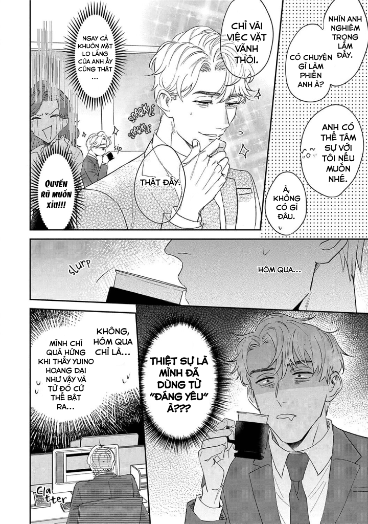 tôi không thể chỉ biết yêu thôi - cấp trên hay soi mói và cấp dưới nghiện mùi chapter 9.1 14