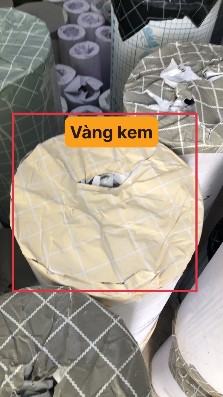 5m x 45cm rộng Giấy dán tường  - Ô VUÔNG NHỎ