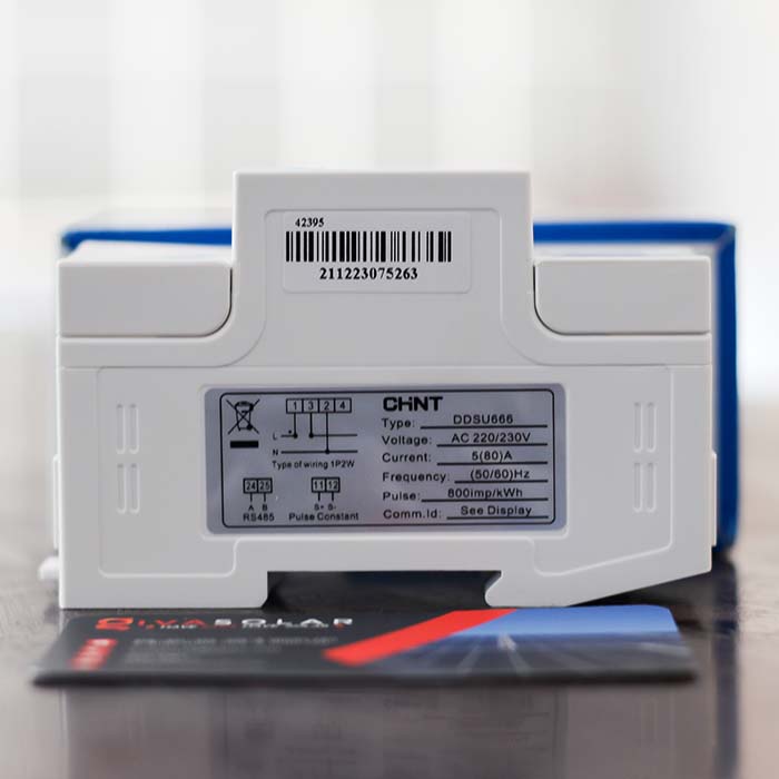 Đồng Hồ Thông Minh 1 pha SMART METER CHINT GIVASOLAR DDSU666