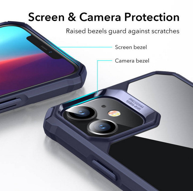 Ốp lưng ESR chống sốc Pacific Blue cho iPhone 12 / 12 Pro – Hàng chính hãng