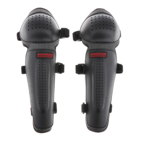 2x Motorcycle Knee Adult Shin Bike Protector Guard Pad Gear